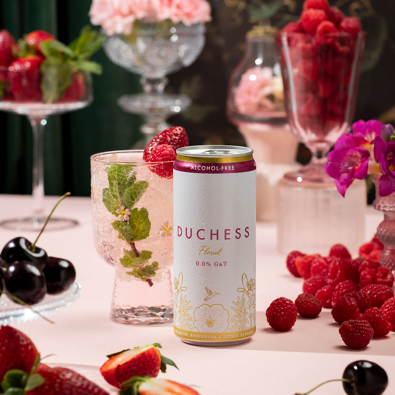 Duchess Berry Smash - The Perfect Summer Mocktail